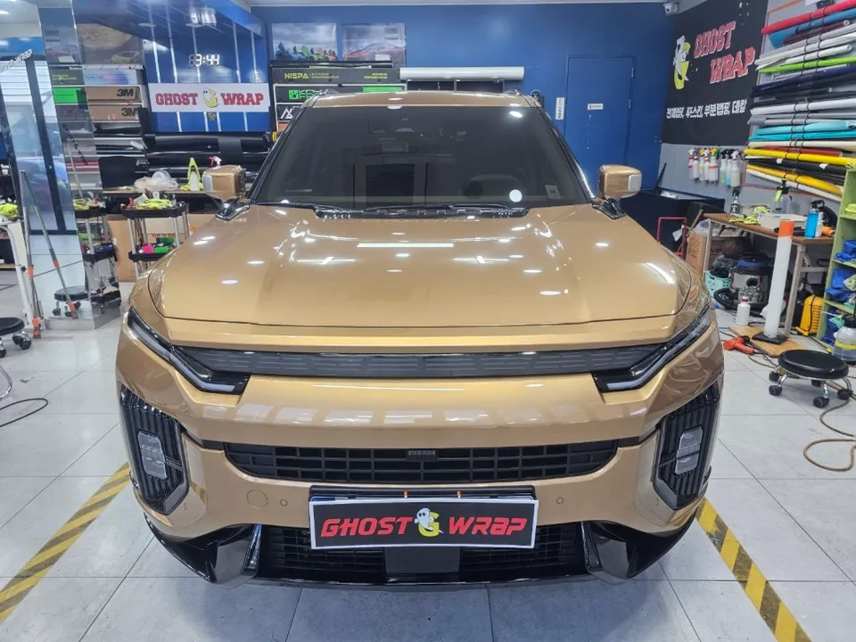 SsangYong Actyonのカーラッピング事例｜費用目安・仕上がり 施工写真 1-3