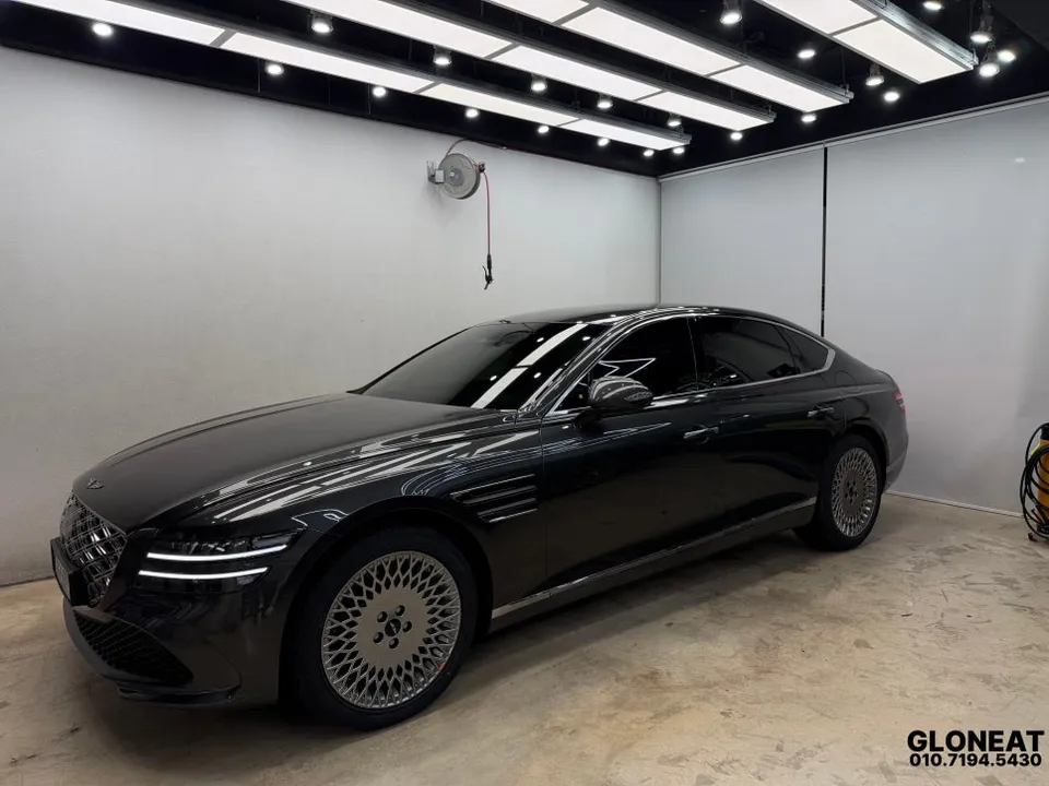 Genesis G80のガラスコーティング事例｜韓国での施工費用目安・仕上がり 写真