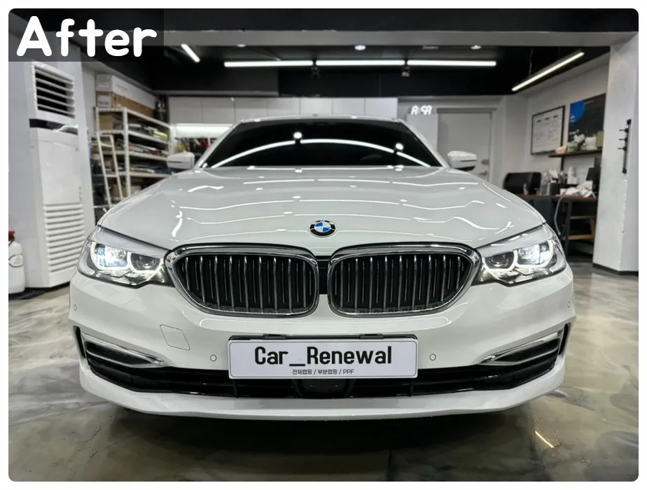 BMW 5 Series G30 vinyl wrap - BMW 5 Series G30 Vinyl Wrap Removal Review photo 3