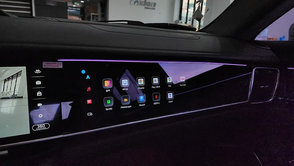 Porsche Panamera 970のAndroid Auto・CarPlay取付事例 施工写真 4-1