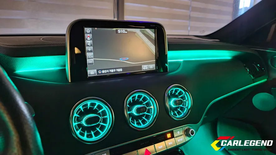 Kia Stinger ambient lighting - Kia Stinger Ambient Lighting Upgrade: Custom LED Mood Lighting photo 3