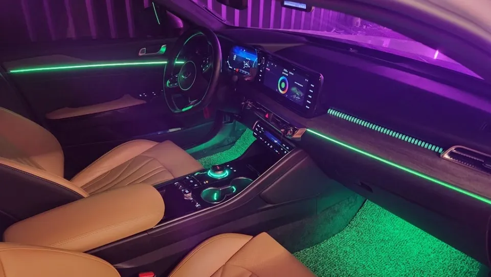 Kia K5 DL3 ambient lighting - Kia K5 DL3 Ambient Lighting Review — Enhanced Interior Mood photo 4