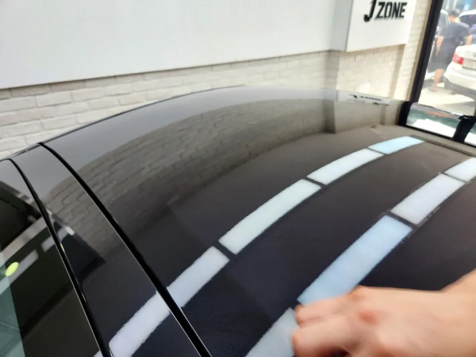 BMW X7のPPF施工事例｜韓国での実例 施工写真 3-2