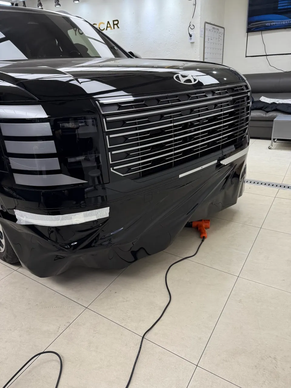 Hyundai Palisadeのカーラッピング事例｜費用目安・仕上がり 施工写真 3-2