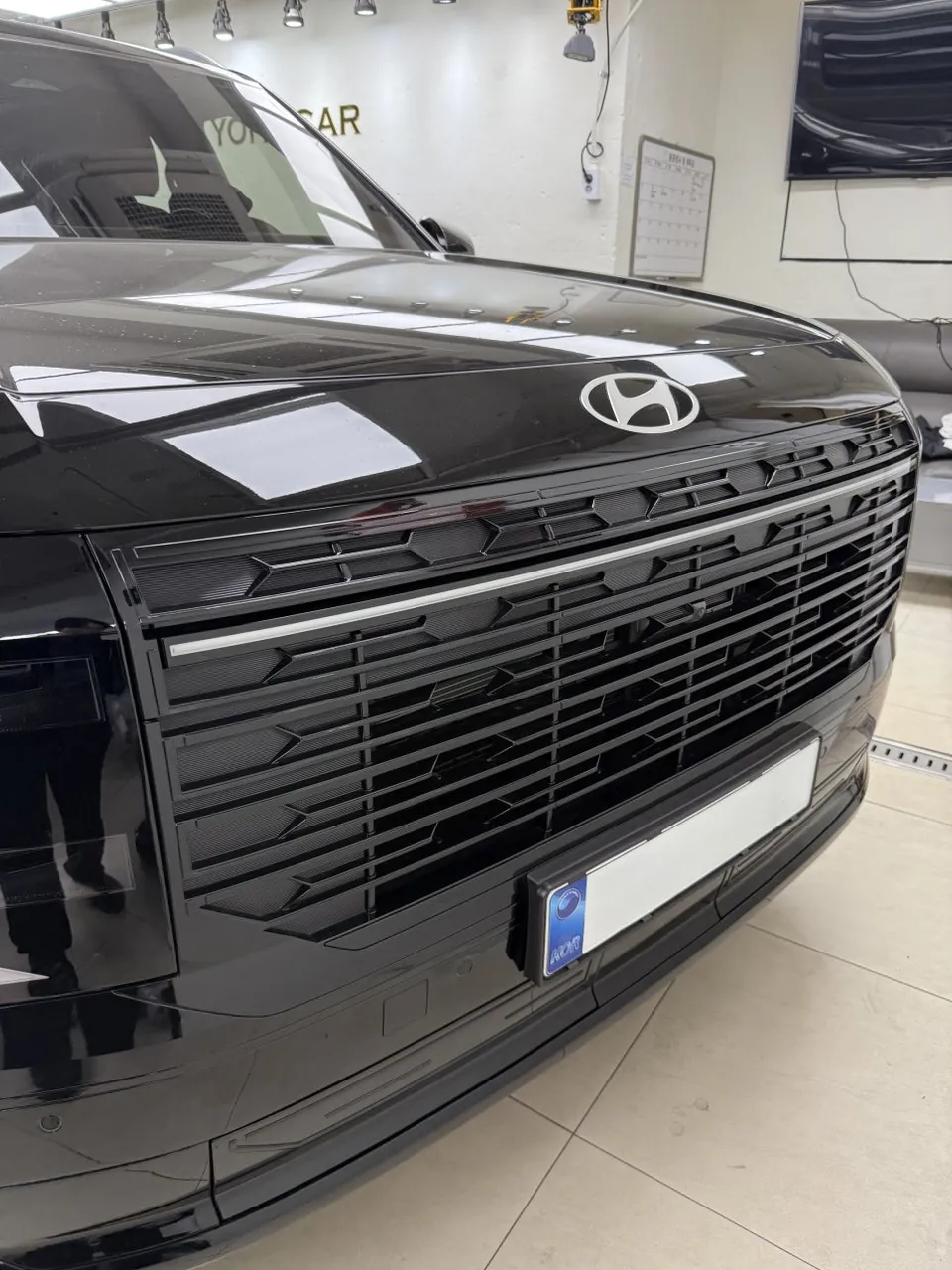 Hyundai Palisadeのカーラッピング事例｜費用目安・仕上がり 施工写真 1-3