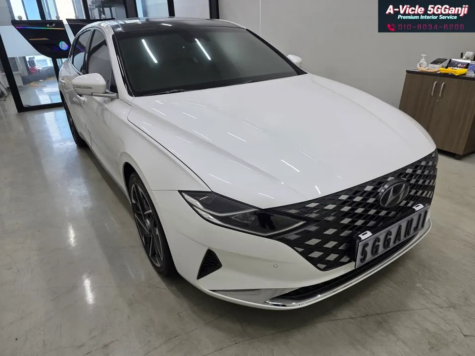 Hyundai Grandeur IG ambient lighting installation result