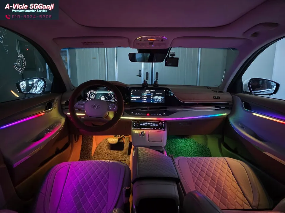 Hyundai Grandeur IG Ambient Lighting Review — Cost & Results photo 2
