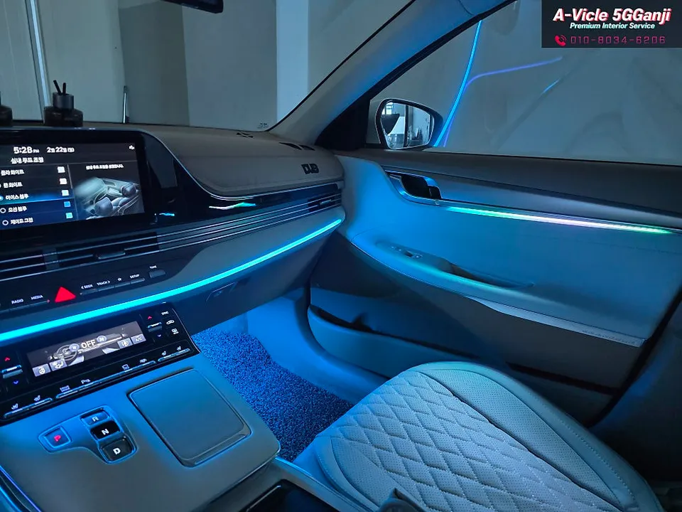 Hyundai Grandeur IG ambient lighting - Hyundai Grandeur IG Ambient Lighting Review — Cost & Results photo 4