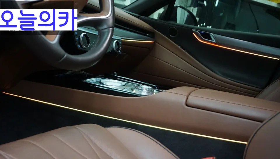 Genesis G80 ambient lighting - Genesis G80 Ambient Lighting Review — Enhanced Interior Customiza photo 3