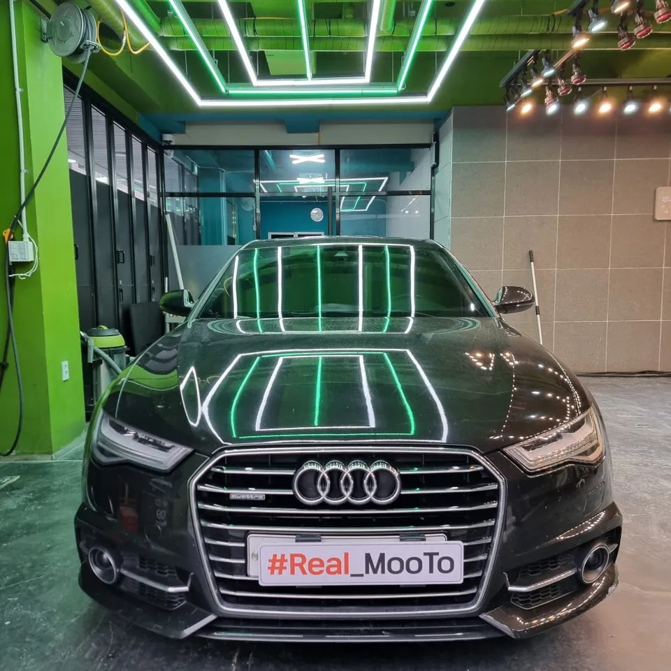 Audi A6 paint correction installation result