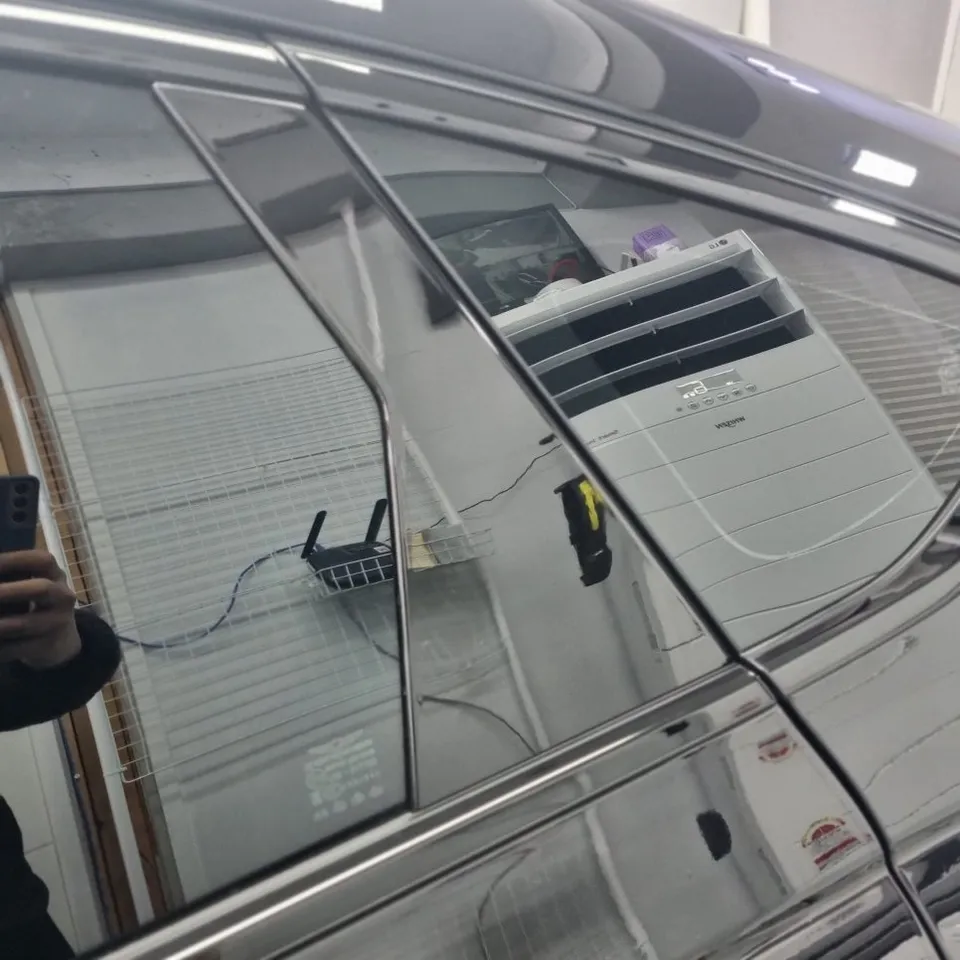 Genesis G80 ppf - Genesis G80 PPF Review: B & C Pillar Protection photo 5