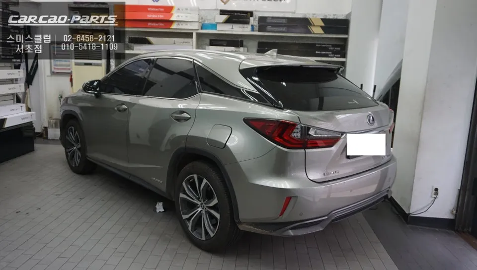 Lexus RX 450hのドラレコ取付事例｜24時間駐車録画 施工写真 1-3