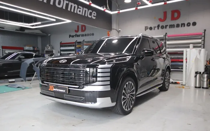 Hyundai Palisade LX3のカーラッピング事例|費用目安・仕上がり 施工写真 1-1