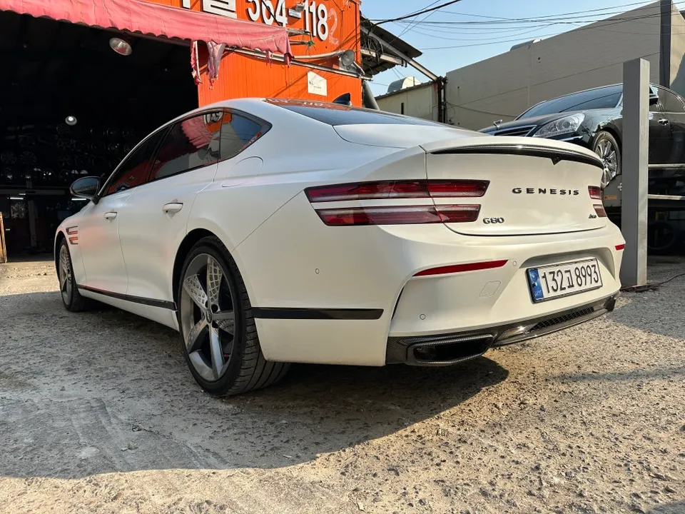 Genesis G80 wheel repair - Genesis G80 Wheel Refinishing Review — ₩70K Per Rim Restoration photo 4