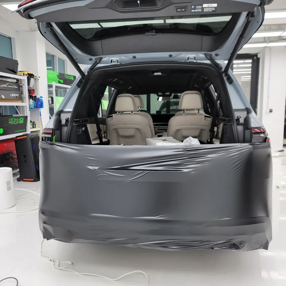 BMW X7 M60i PPF施工事例|マットブラックと部分PPF 施工写真 1-3