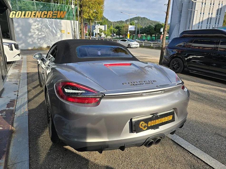 ポルシェ ボクスターのカーラッピング事例|費用目安・仕上がり 施工写真 1-2