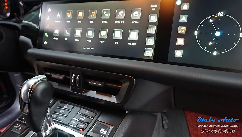BMW M3のAndroid Auto・CarPlay取付事例 施工写真 3-2