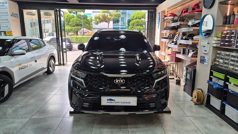 Kia Sorento MQ4 steering wheel installation result