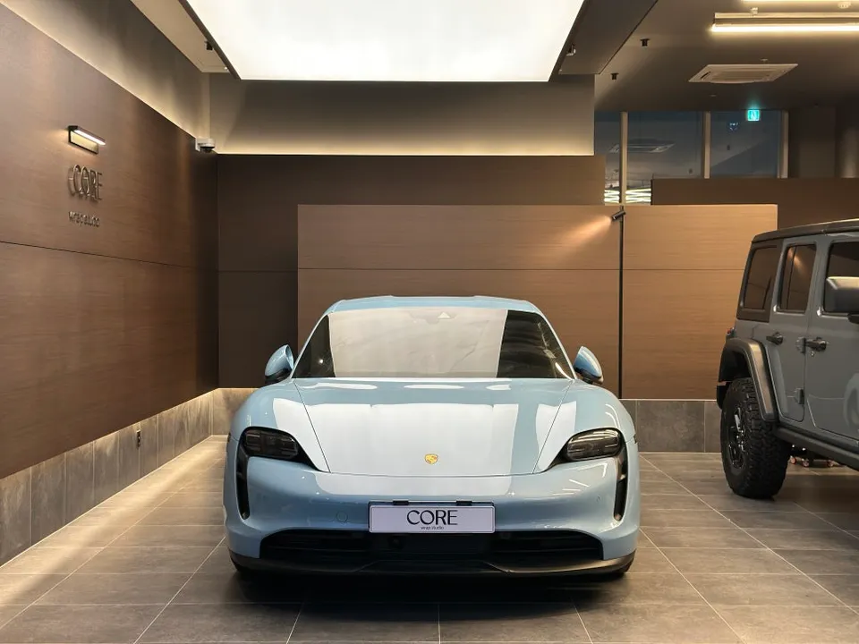 Porsche TaycanのPPF施工事例｜韓国での実例 写真