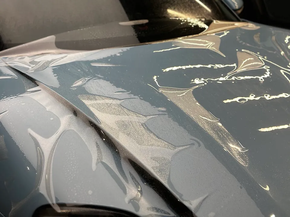 Porsche TaycanのPPF施工事例|韓国での実例 施工写真 2-2