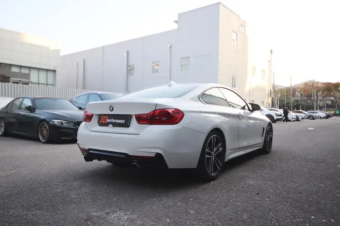 BMW 4 Series F32 vinyl wrap - BMW 4 Series F32 Vinyl Wrap Review: M4 Look Conversion photo 4