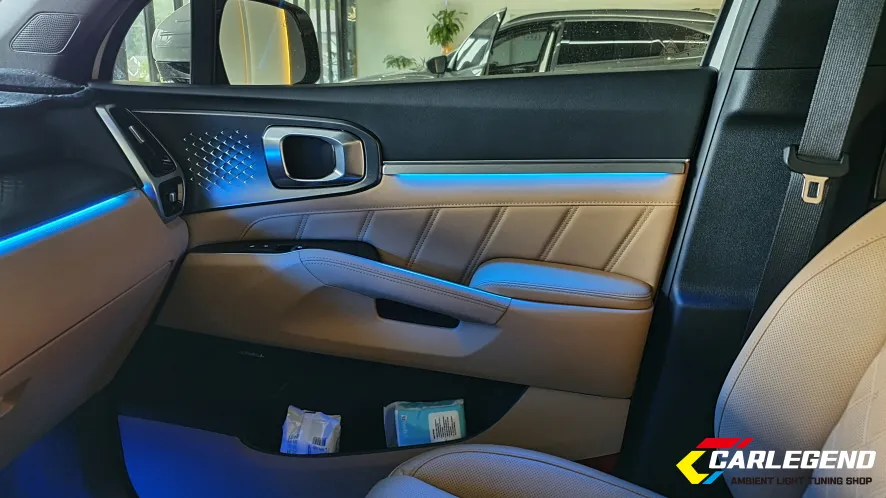 Kia Sorento MQ4 ambient lighting - Kia Sorento MQ4 Ambient Lighting Review — Enhanced Interior Mood photo 4