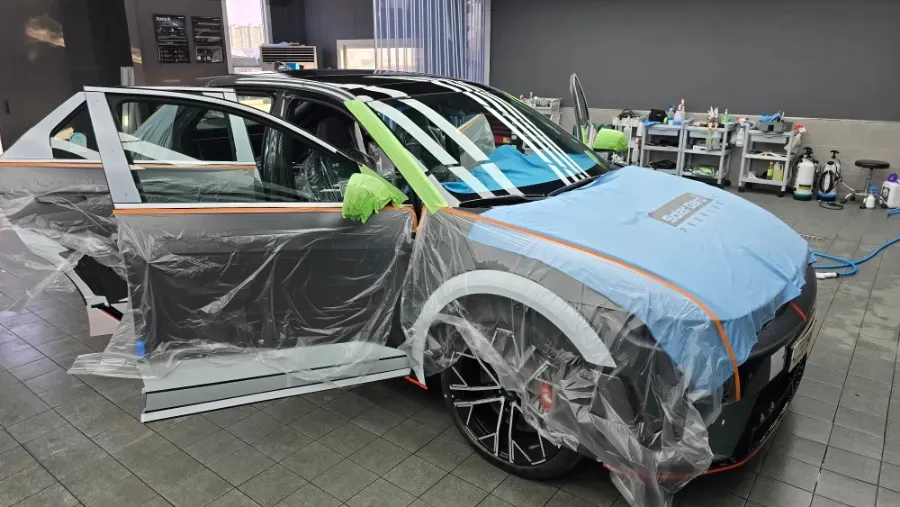 Hyundai IONIQ 5 Nのカーフィルム施工事例|費用目安・仕上がり 施工写真 3-2