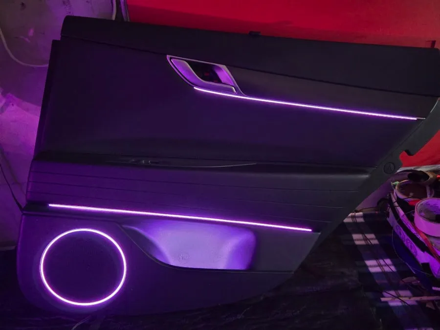 Genesis G80 RG3 ambient lighting - Genesis G80 RG3 Ambient Lighting Review - Quality Upgrade photo 4