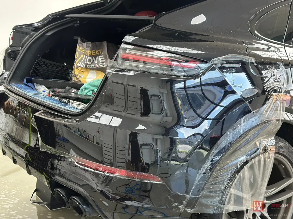 Porsche Cayenne PPF施工事例|費用目安・仕上がり 施工写真 1-2