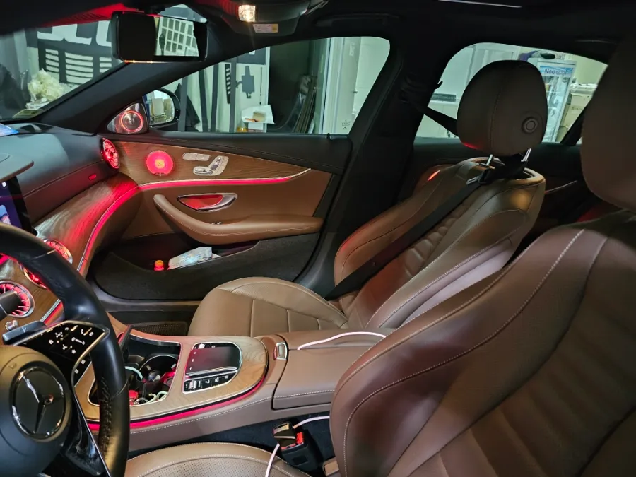 Mercedes-Benz E-Class W213のカーオーディオ施工事例 施工写真 2-2