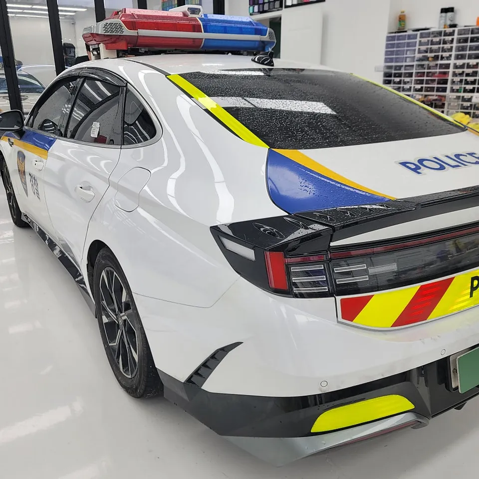 Hyundai Sonata DN8のカーラッピング事例｜費用目安・仕上がり 施工写真 3-1