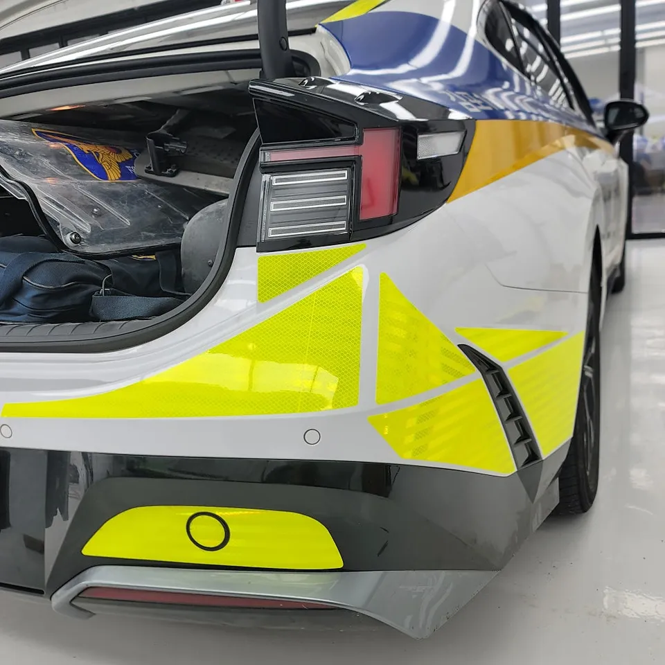 Hyundai Sonata DN8のカーラッピング事例｜費用目安・仕上がり 施工写真 2-2