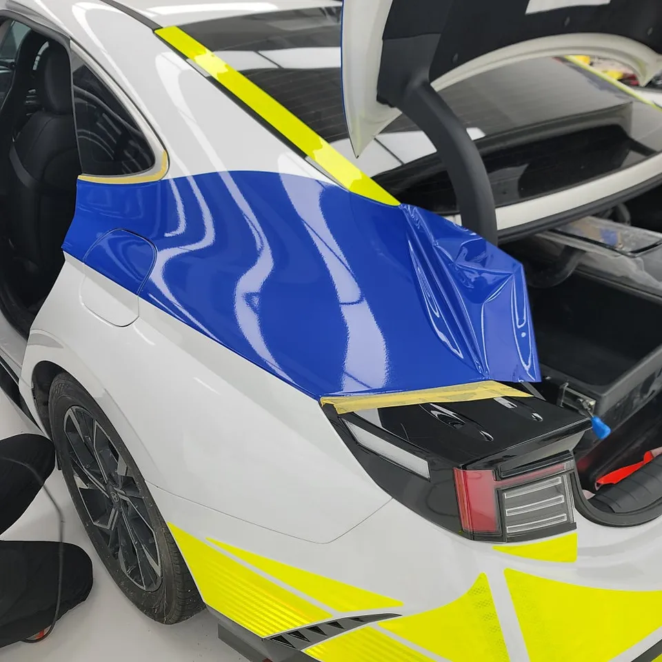 Hyundai Sonata DN8のカーラッピング事例｜費用目安・仕上がり 施工写真 3-2