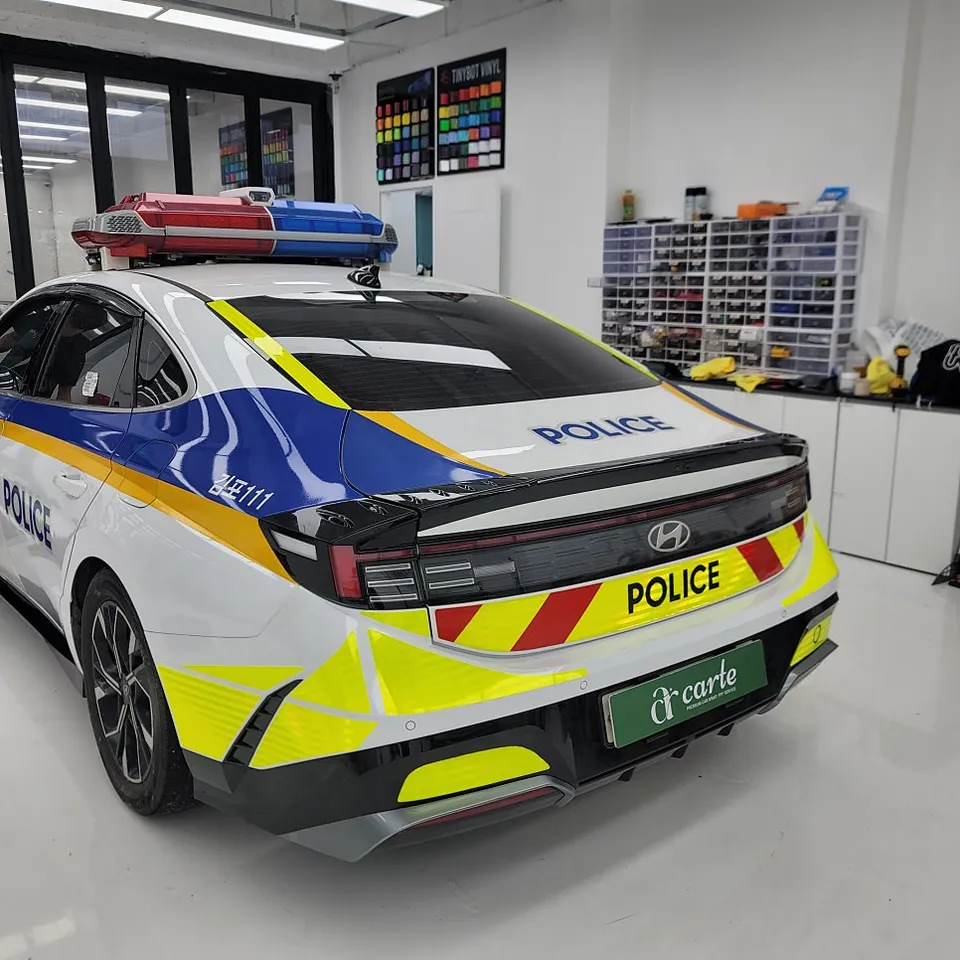 Hyundai Sonata DN8のカーラッピング事例｜費用目安・仕上がり 施工写真 3-3