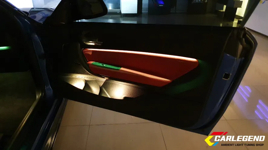 BMW M2 F87 ambient lighting - BMW M2 F87 Ambient Lighting Upgrade Review photo 4