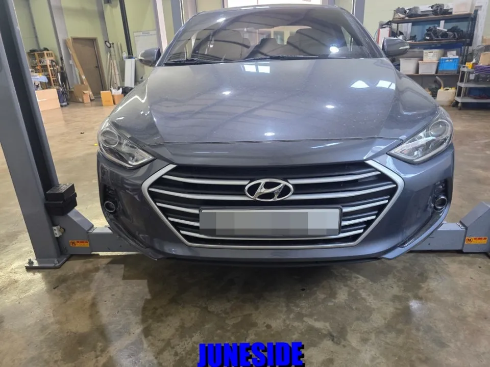 Hyundai Elantra AD new car package installation result