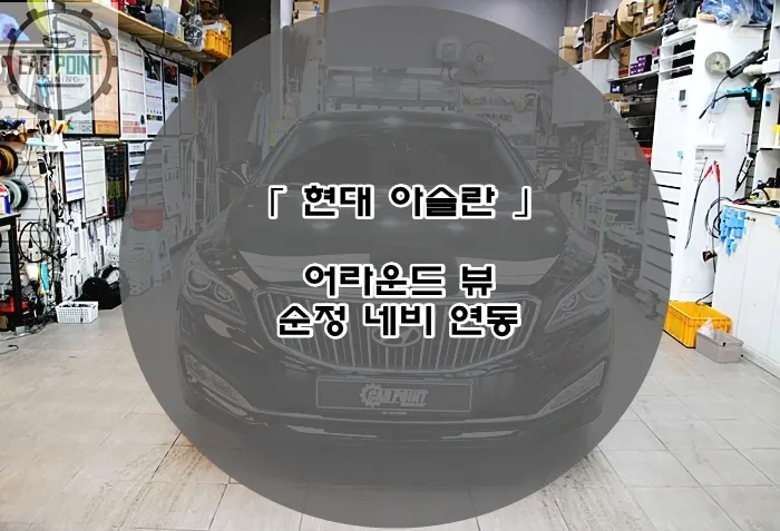 Hyundai Aslan surround view camera installation result