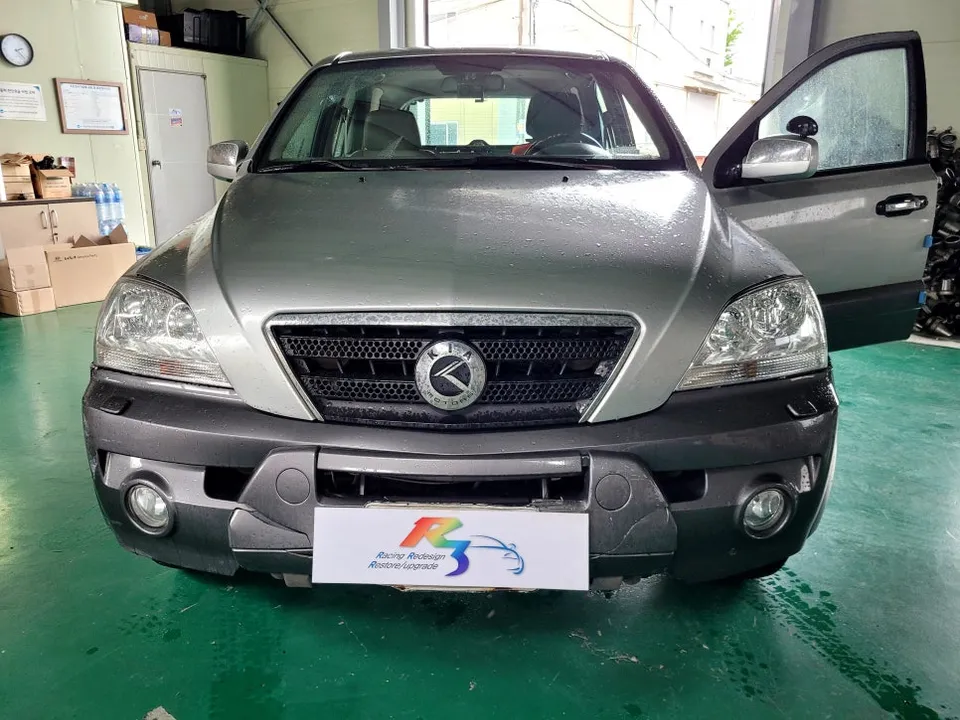 Kia Sorento surround view camera installation result