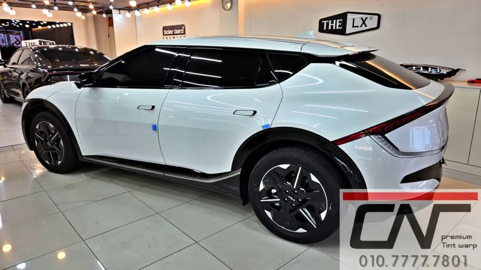 Kia EV6 window tinting - Kia EV6 Window Tinting Review: Anigard AP80R Reflective Film photo 3