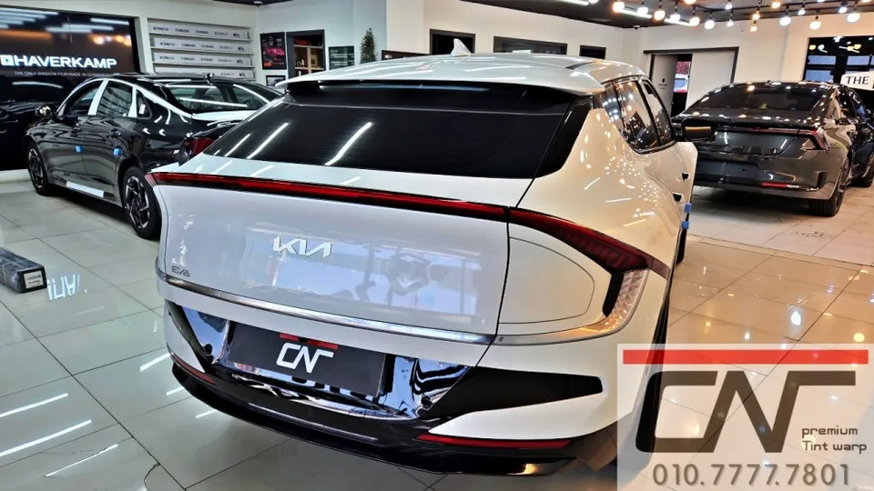 Kia EV6 window tinting - Kia EV6 Window Tinting Review: Anigard AP80R Reflective Film photo 4