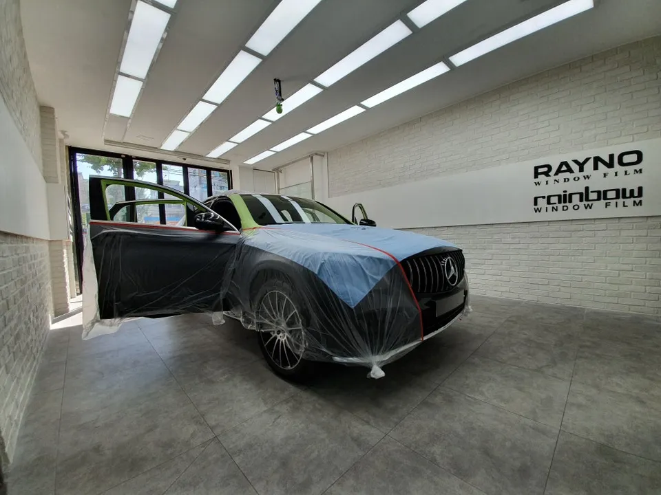 Mercedes-Benz GLCのカーフィルム施工事例｜費用目安・仕上がり 施工写真 4