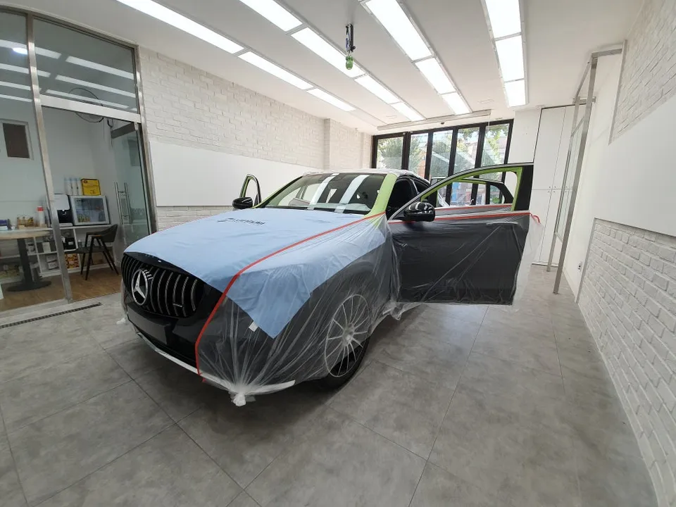 Mercedes-Benz GLCのカーフィルム施工事例｜費用目安・仕上がり 施工写真 5