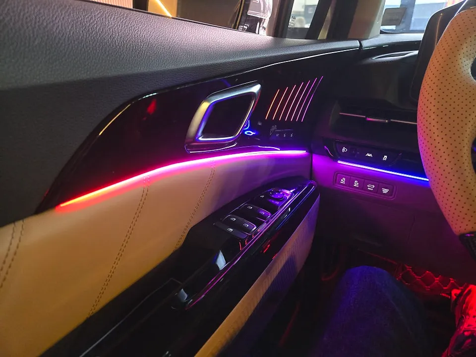 Kia Carnival KA4 ambient lighting - Kia Carnival KA4 Ambient Lighting Review — Cost & Results photo 7
