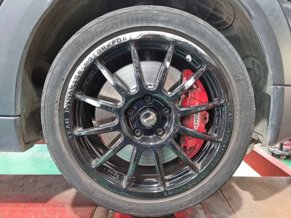 MINI MINI Cooper wheel repair - MINI MINI Cooper Wheel Repair & Painting Review photo 6