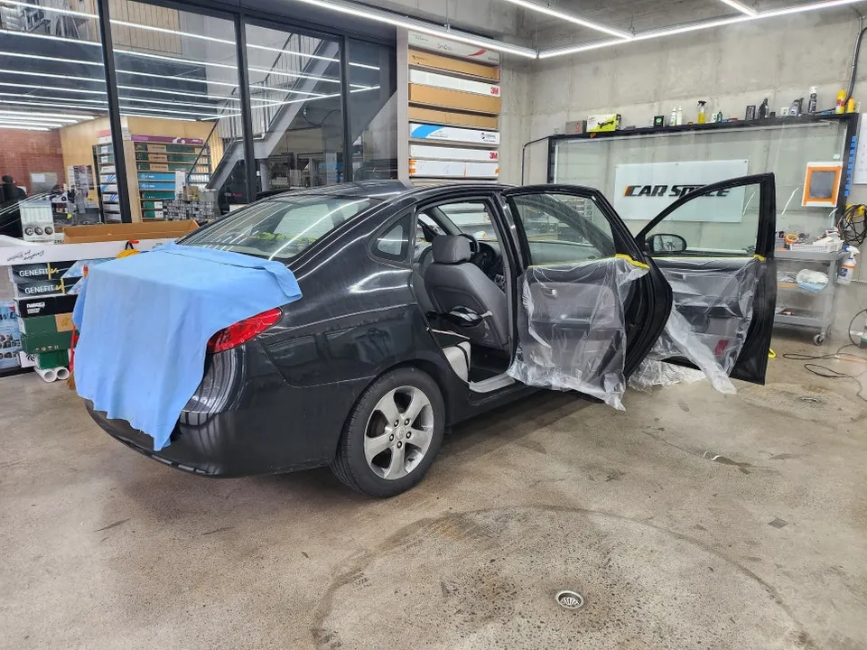 Hyundai Elantra PPF施工事例|費用目安と仕上がり 施工写真 3-1