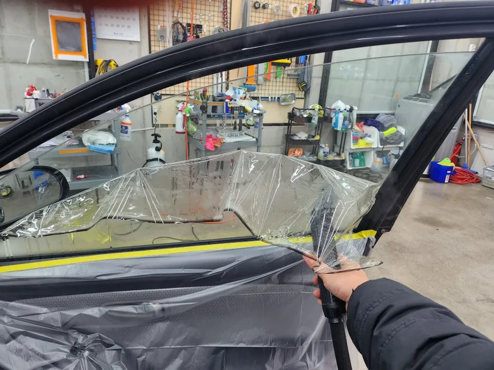 Hyundai Elantra PPF施工事例|費用目安と仕上がり 施工写真 1-2