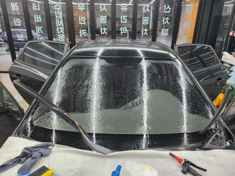 Hyundai Elantra PPF施工事例|費用目安と仕上がり 施工写真 1-3