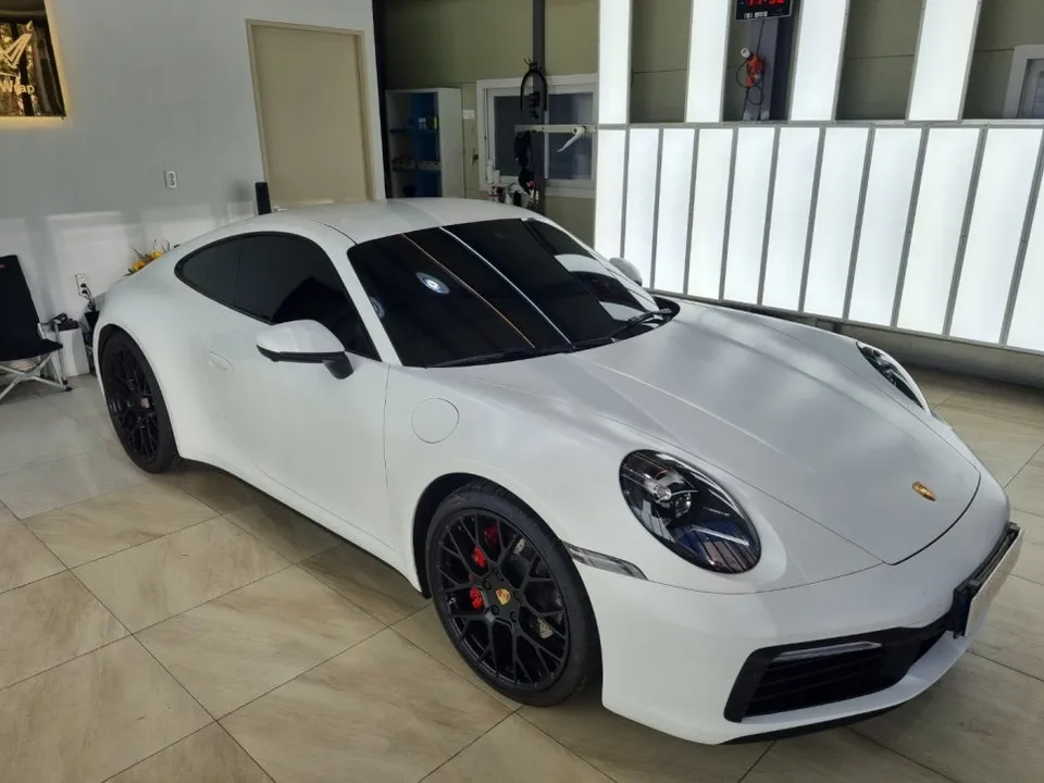 ポルシェ911のPPF施工事例｜韓国での実例紹介 施工写真 2-1