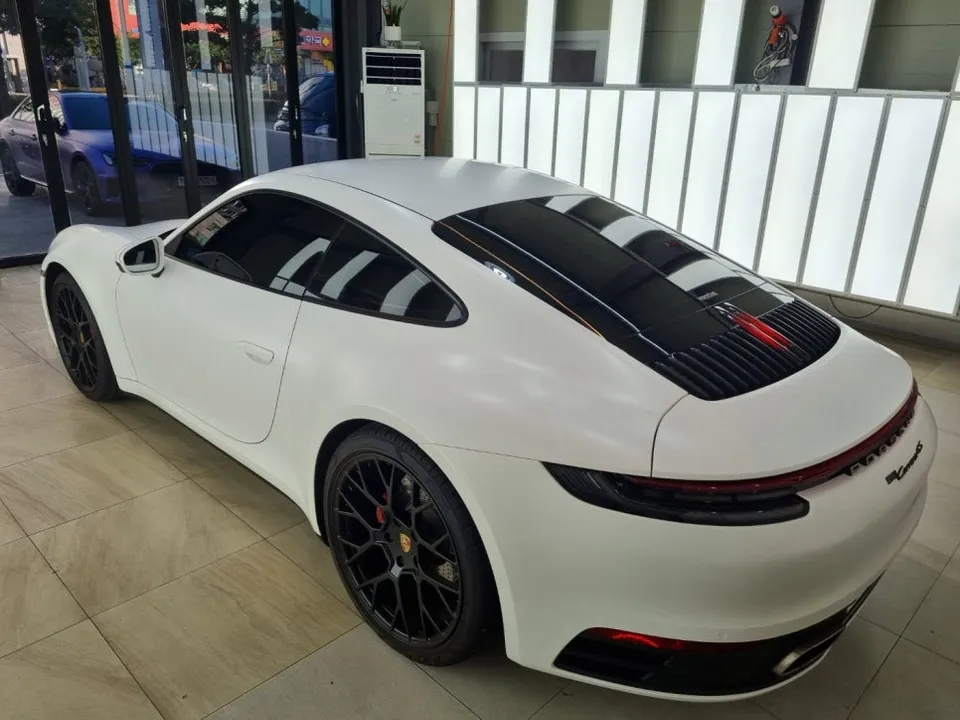 ポルシェ911のPPF施工事例｜韓国での実例紹介 施工写真 3-1