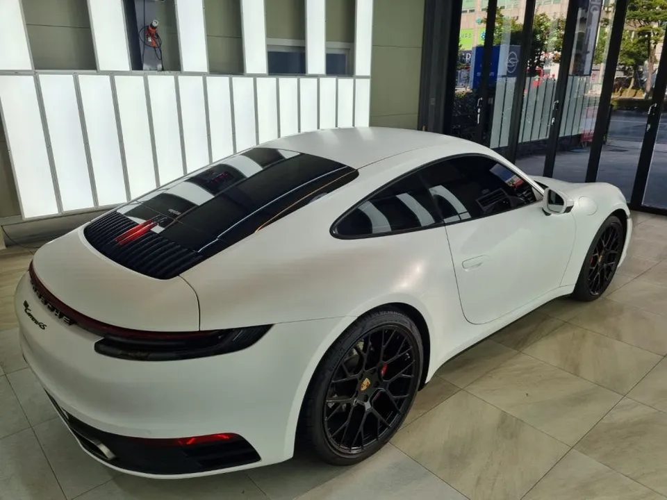 ポルシェ911のPPF施工事例｜韓国での実例紹介 施工写真 1-2